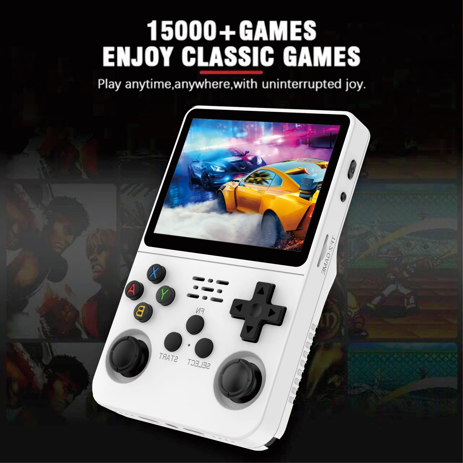 2023 New R36S Retro Handheld Video Game Console Linux System 3.5 Inch IPS Screen Mini Video Player 128GB Classic Gaming Emulator - Image 4