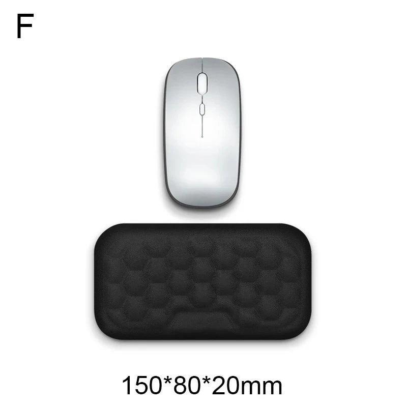 Ergonomic Keyboard Mouse Wrist Rest Office Typing Protection Relax Wrist Memory Foam Mouse Pad Computer Laptop Desk Mat - Image 10