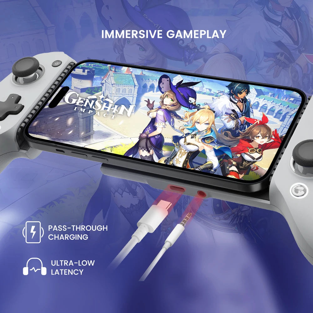 GameSir G8 Mobile Phone Gamepad Hall Effect Game Controller for iPhone 15 Android Cellphone Cloud Gaming Xbox Game Pass STADIA - Image 5