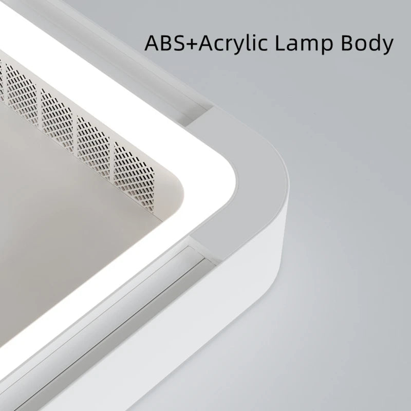 Invisible Bladeless Ceiling Fan Lamp With Light Remote Control Without Blades DC LED Circulator Decoration Bedroom Living Room - Image 5