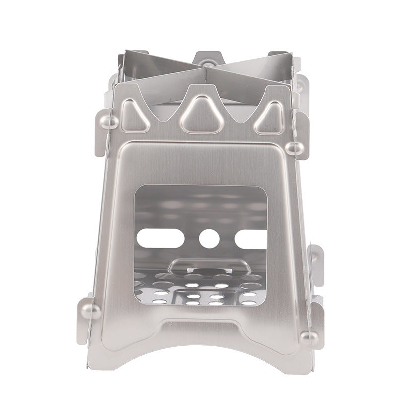 Portable Stainless Steel Folding Camping Stove - Outdoor Camping - Image 7